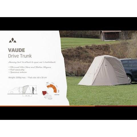 VAUDE Drive Trunk 7810 カーサイドタープ Drive Trunk - Car tent | VAUDE