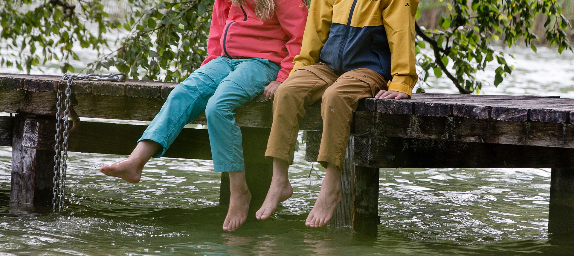 Eco friendly outdoor pants for kids