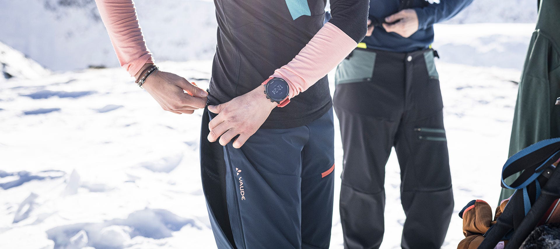 Ski touring pants