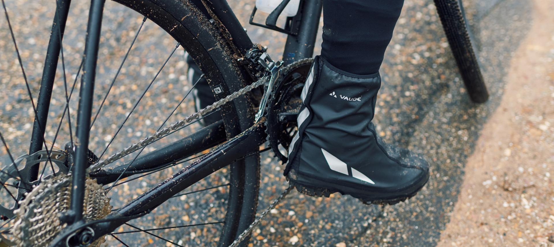 Couvre-chaussure vélo Shoecover Palade de Vaude - Achat de sur-chaussures  cyclisme