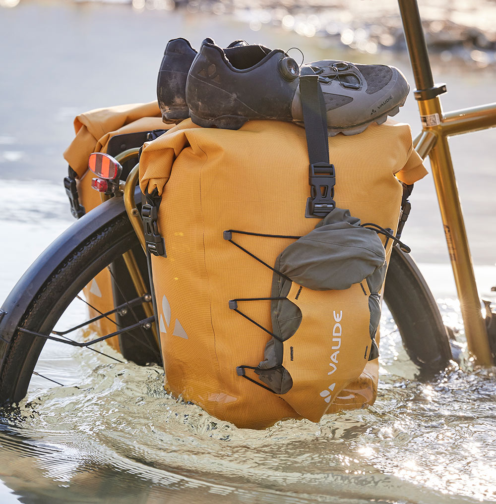 Sacoche Vélo Imperméable 5L - Fixation Sur Cadre Ou Fourche, Tissu Haute Densité, Sangles Réglables
