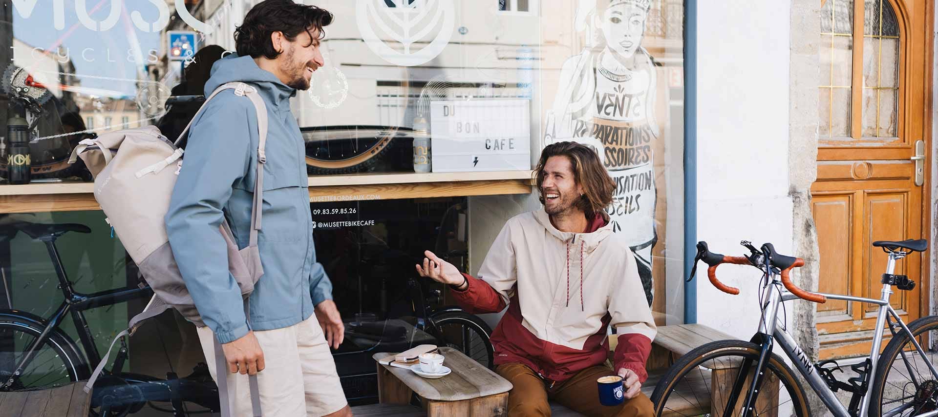 Environmentally friendly clothing for bike commuters