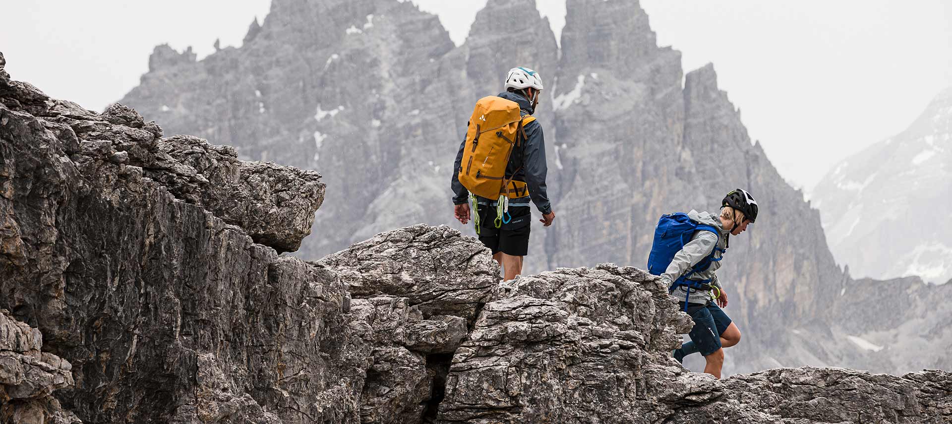 Touring backpacks