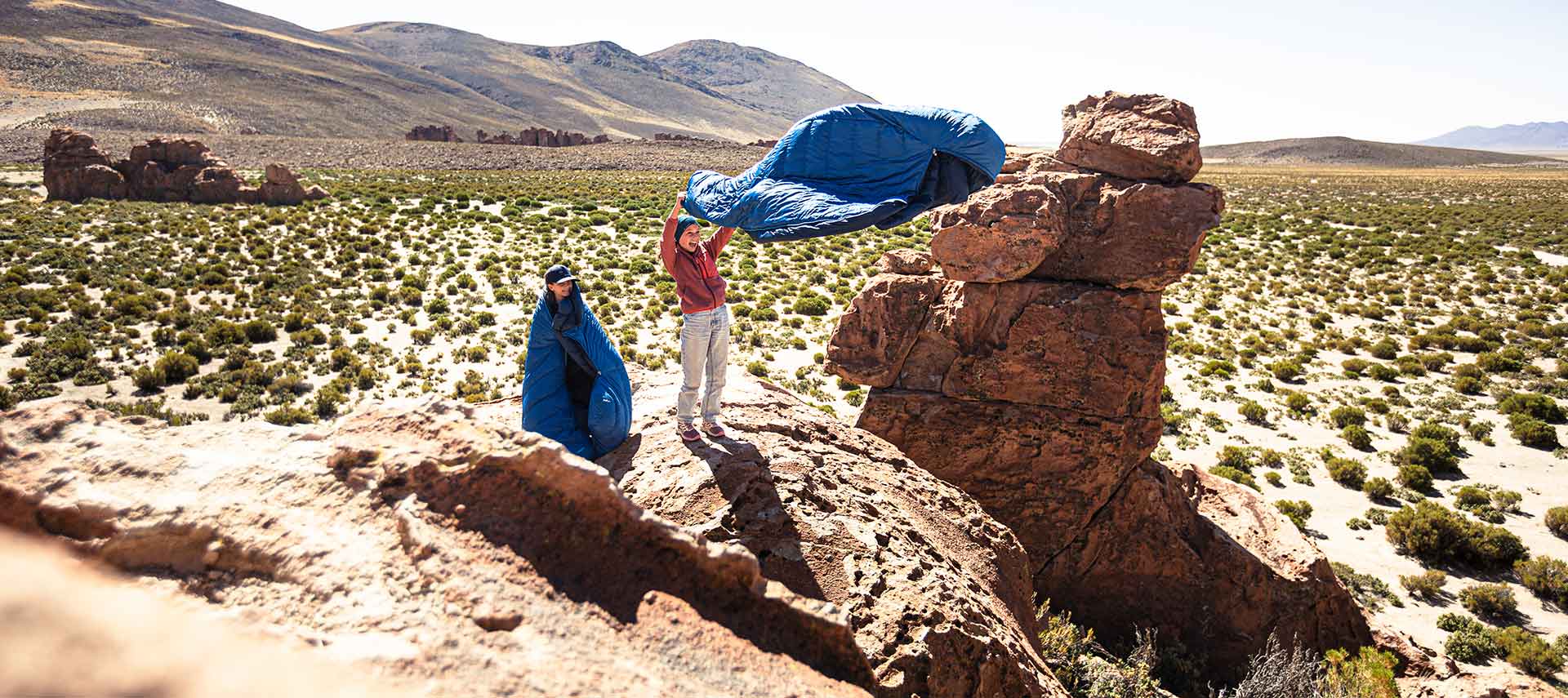 Sacs de couchage en fibres synthétiques