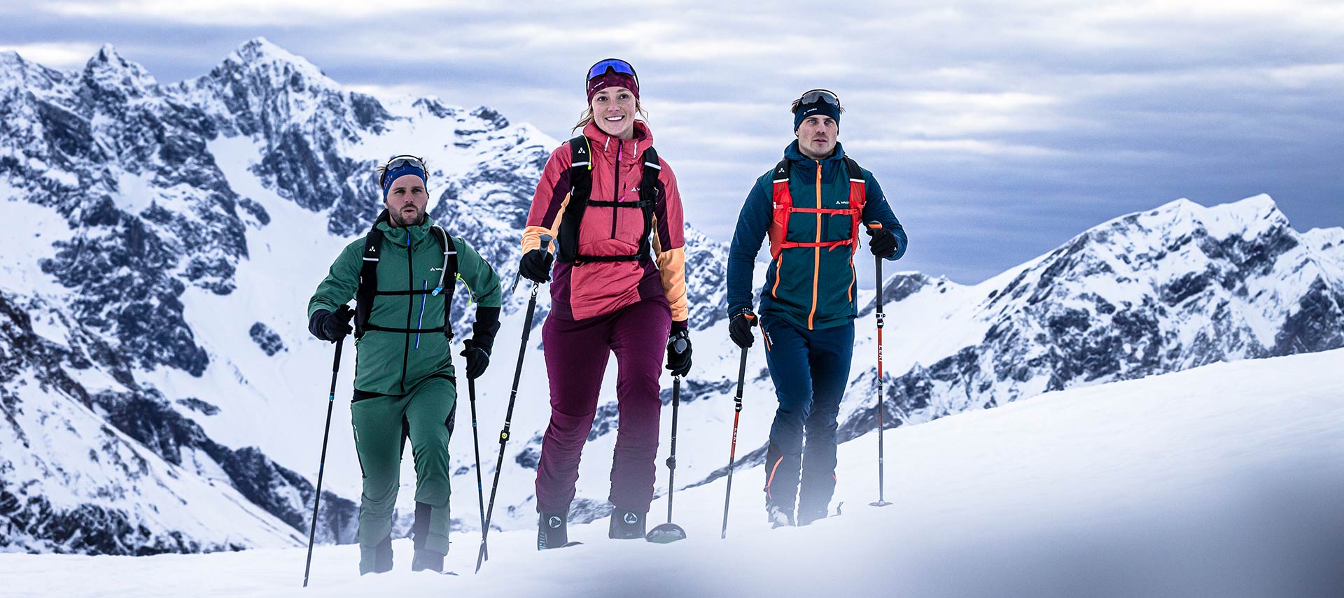 Eco-Friendly Ski Touring Clothing at VAUDE