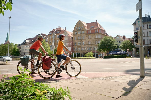 Die Infografik zeigt auf, welche Taschen sich jeweils als Allrounder, zum Fahrradpendeln und für die Freizeit eignen. 