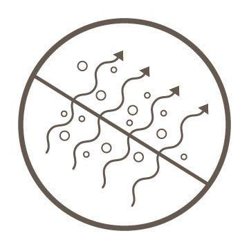 Das Atmungsaktiv-Icon