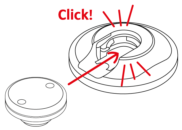 Graphic of the Fidlock fastener