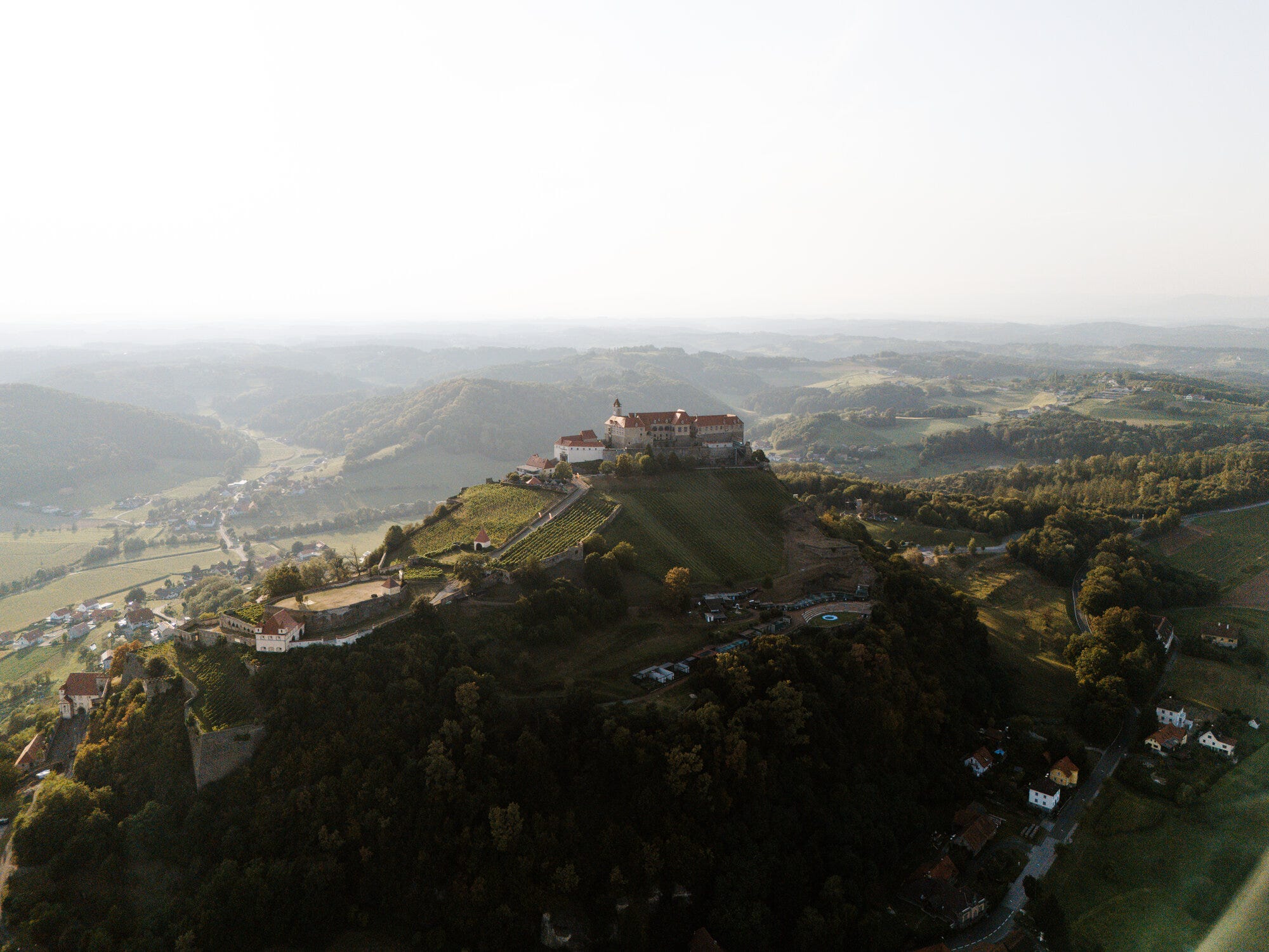Atemberaubender Blick auf die Riegersburg