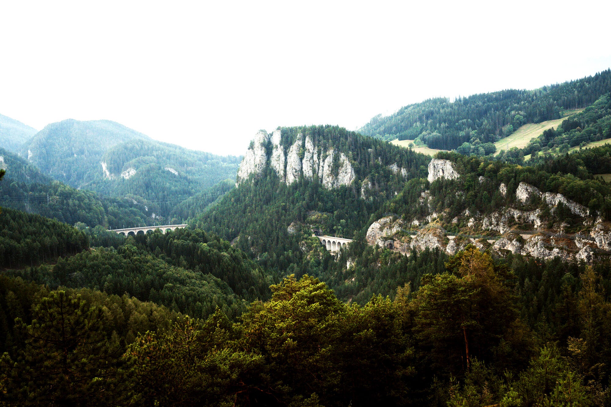 Blick auf den Schilling in den Wiener Alpen