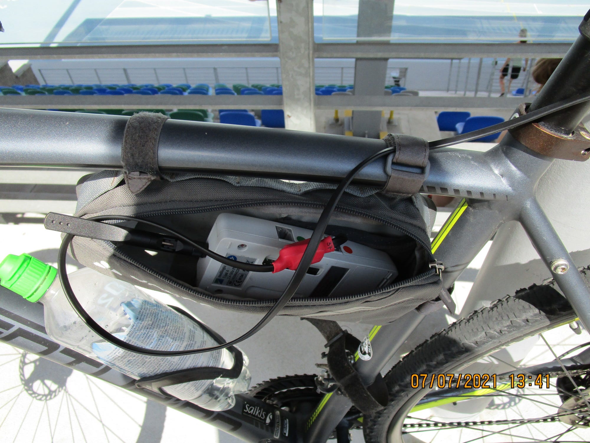 Technology for the pressure plate is attached directly to the bike