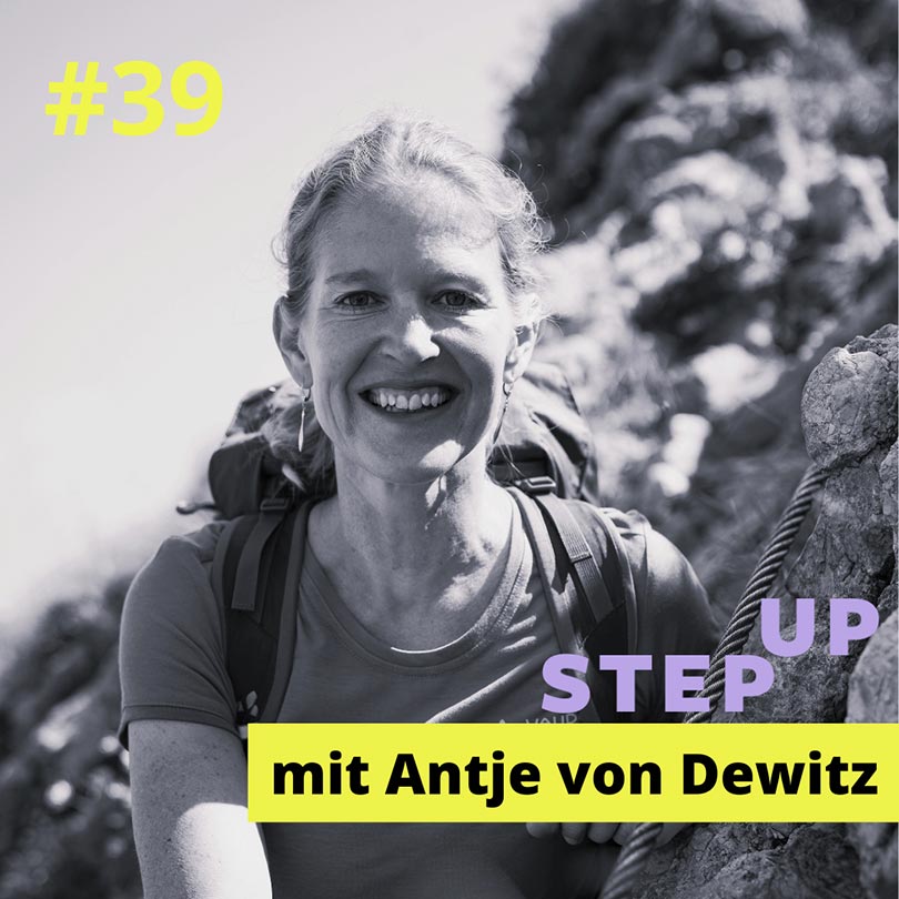Step up Antje im Podcast