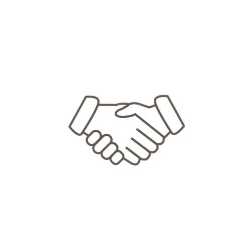 Vertragsunterzeichnung findet statt Icon Vertragsverhandlung