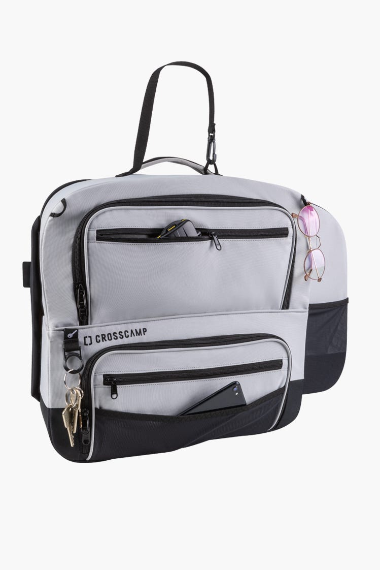Fenstertasche von Crosscamp mit unterschiedlichen Features