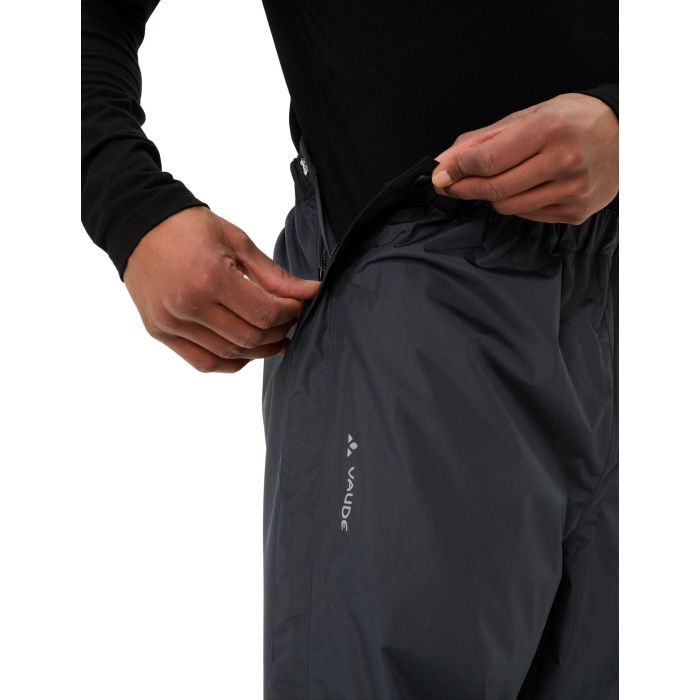 VAUDE 5393 Pantalon Imperméable Homme - Léger, Respirant Et Compact Pour Toutes Vos Aventures