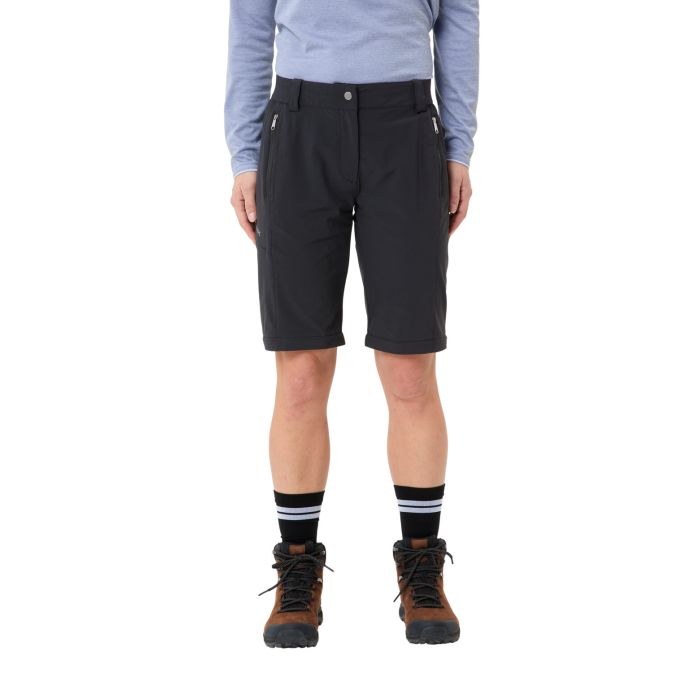 VAUDE Farley III Pantaloni Capri Stretch Da Donna Zip-off, Per Trekking E Escursionismo, Ecologici - 3