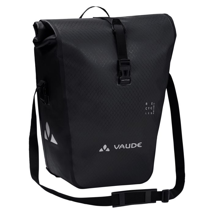 VAUDE AQUA BACK 防水バッグ 黒 Aqua Back Single bike bag, recycled main material | VAUDE