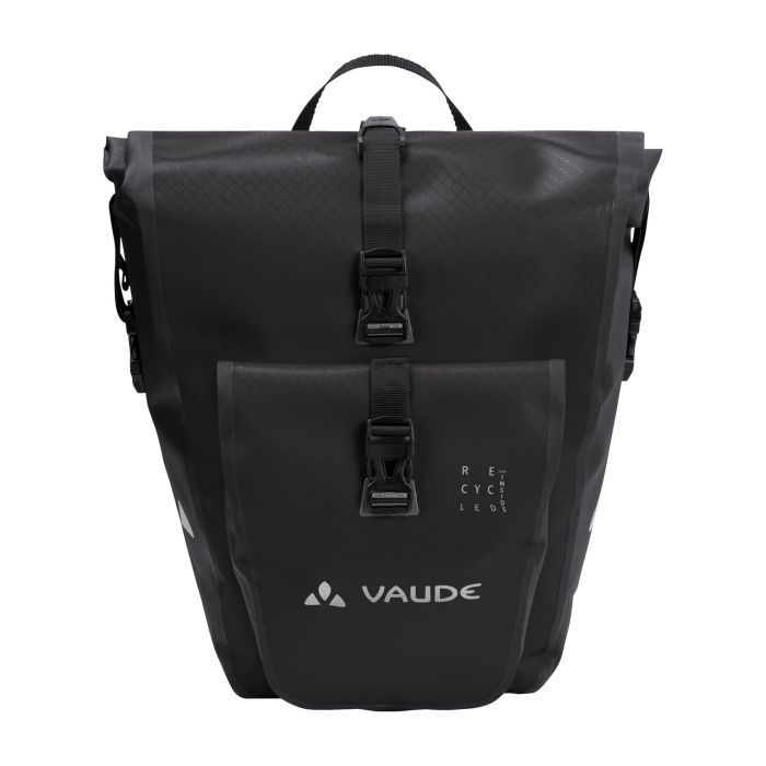 VAUDE AQUA BACK 防水バッグ 黒 Aqua Back Plus Single bike bag, recycled main material | VAUDE