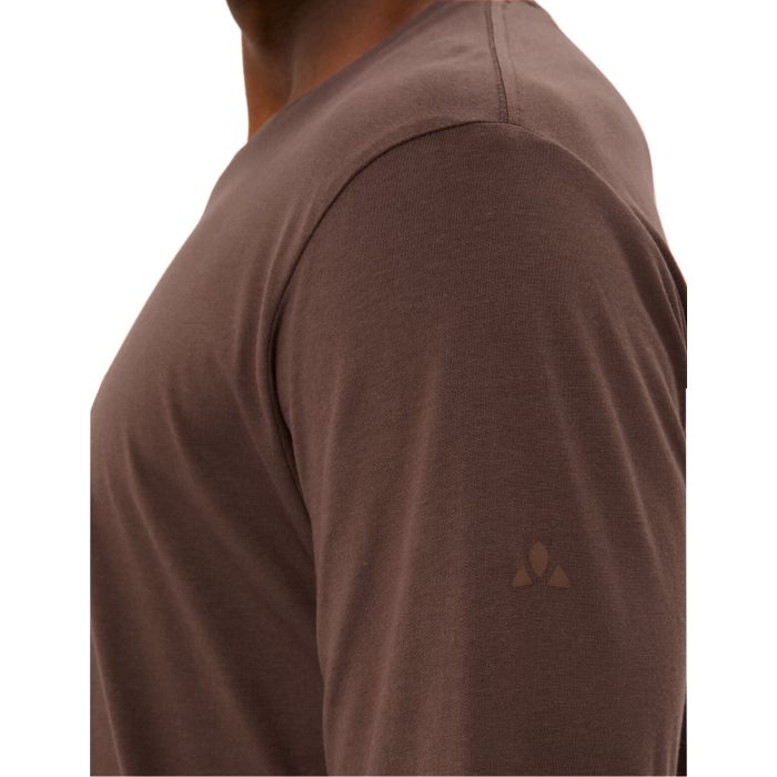 T-shirt à manches longues Loose Fit en jersey - Marron foncé - HOMME | H&M FR
