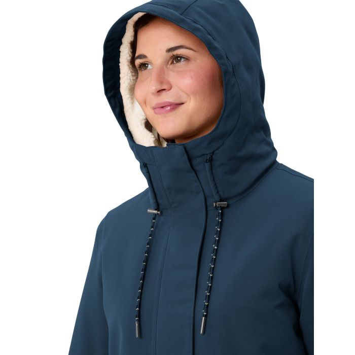 Skijas Street Vaude Women's Manukau Parka II Burnt Yellow - Winter 2023
