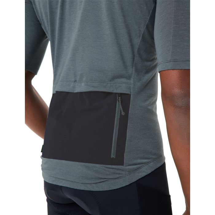 Kuro II Gravel half-zip jersey men's | VAUDE
