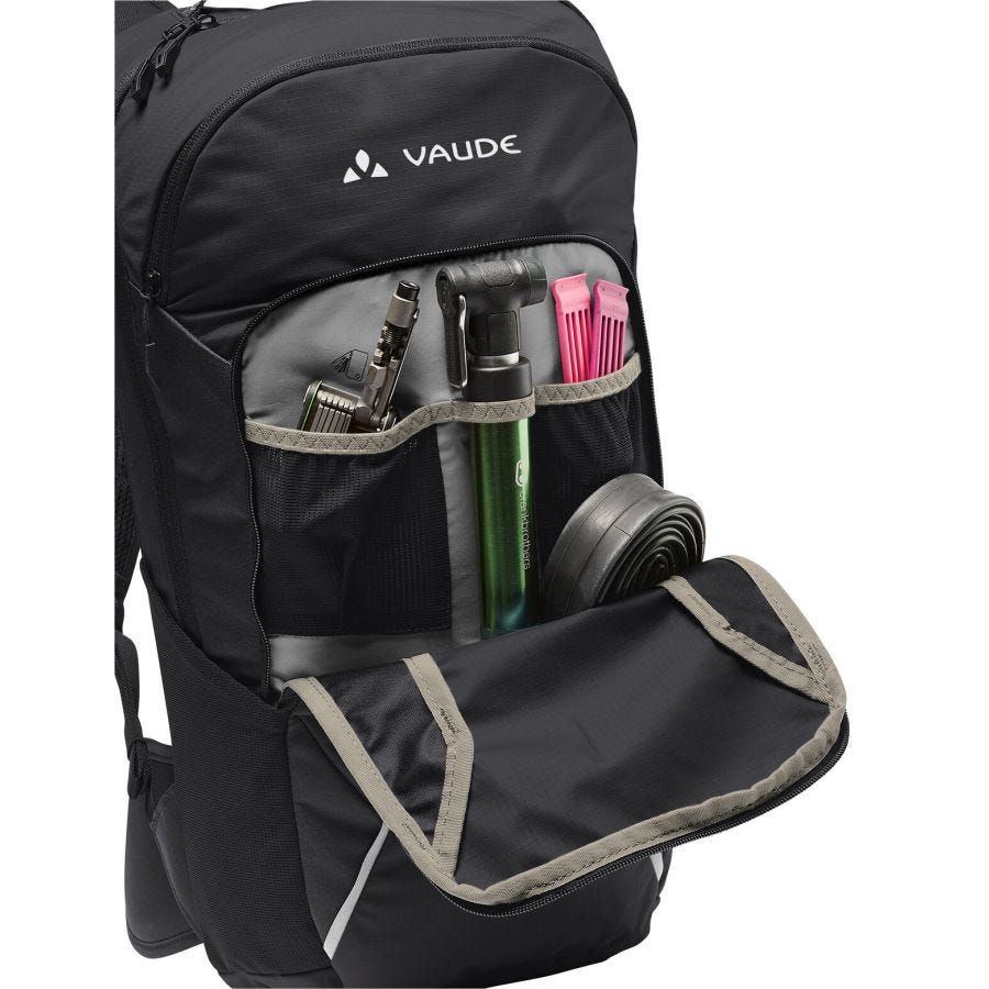 Bike light loop backpack top