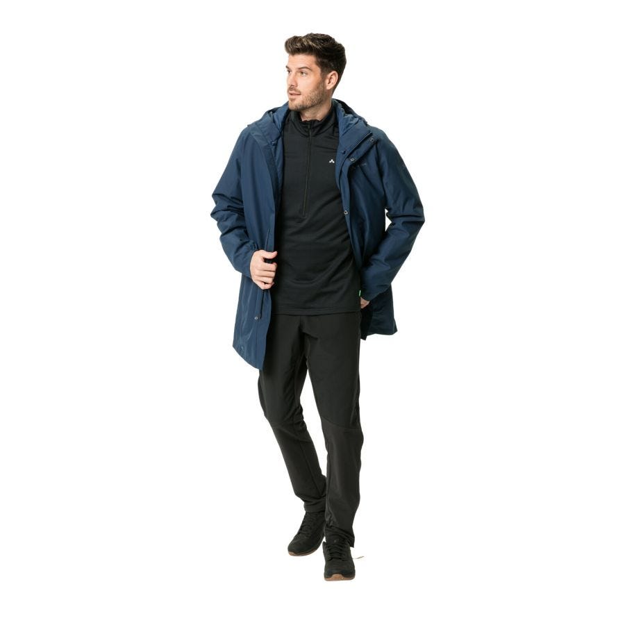 Men's cyclist online padded parka
