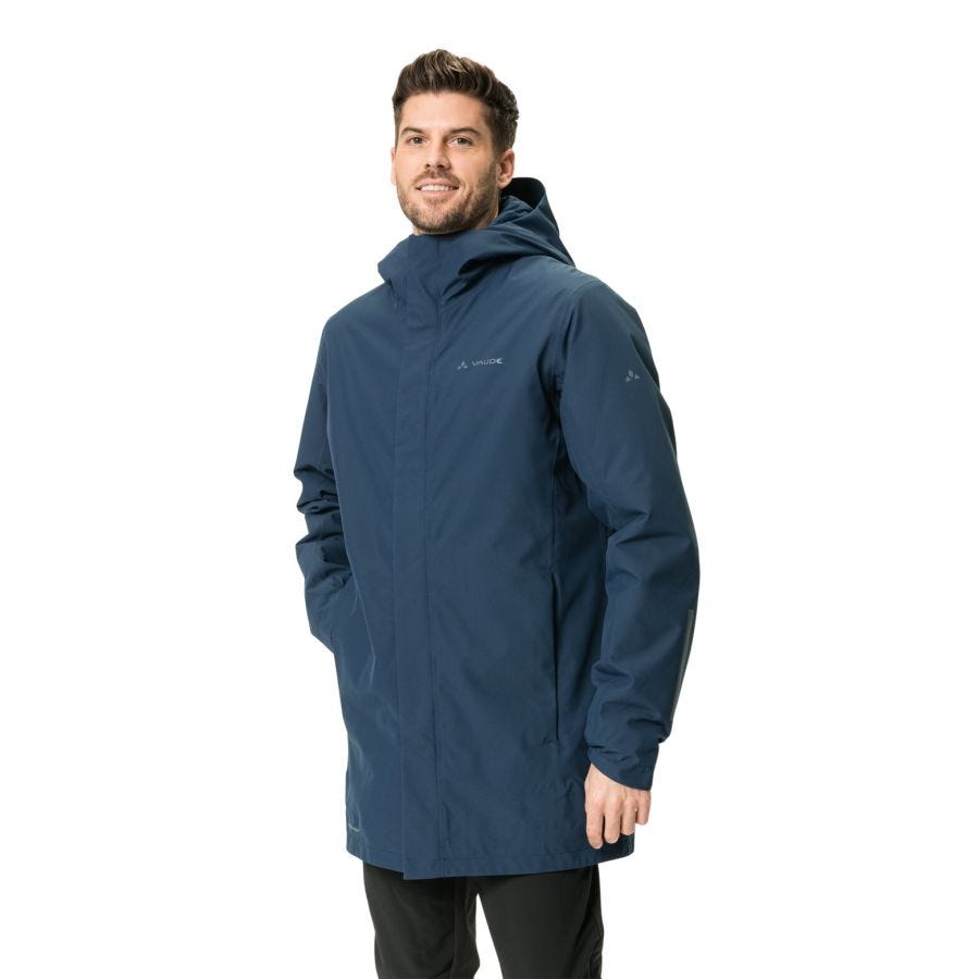 Men's cyclist padded top parka