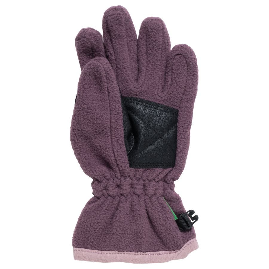 Purple online fleece gloves