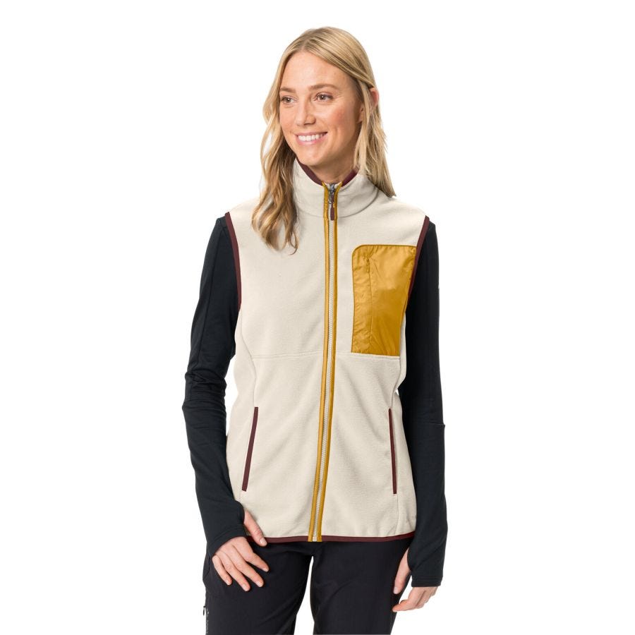 Rosemoor fleece vest jacket women s