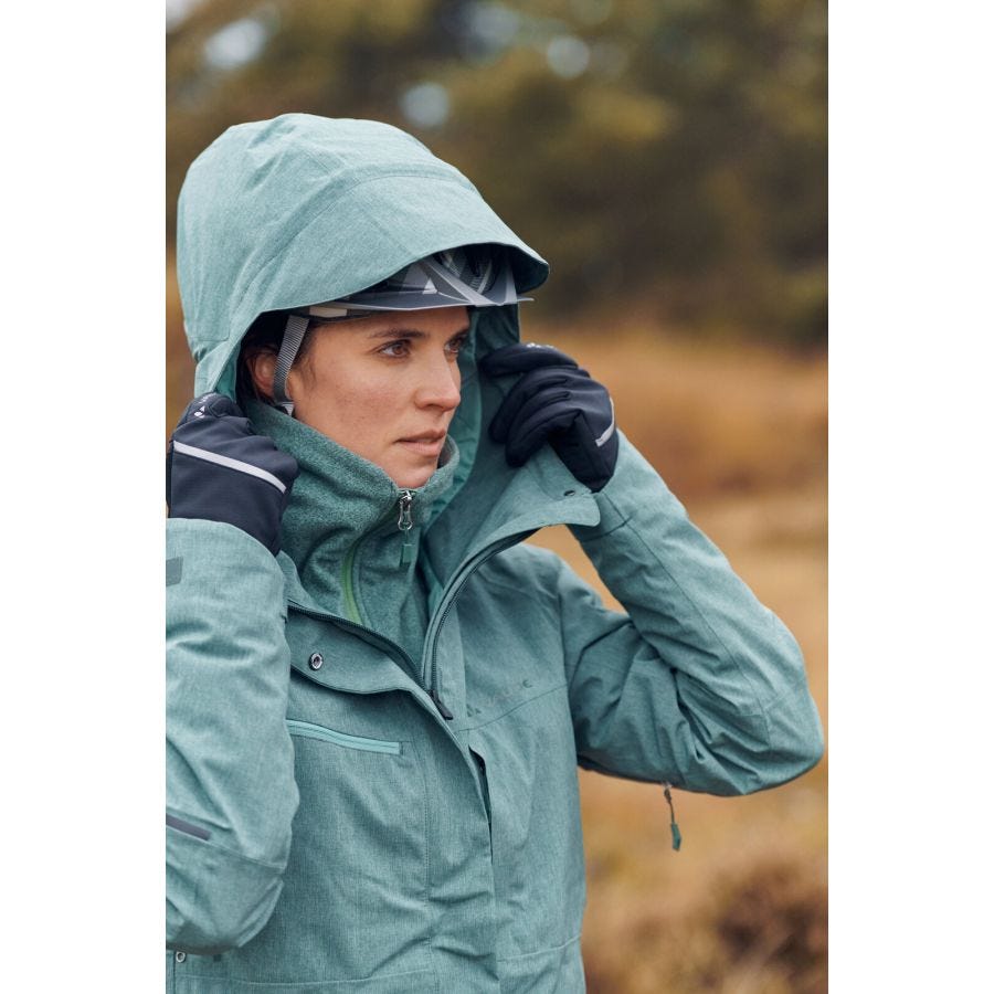 Raincoat with peaked hood cheap
