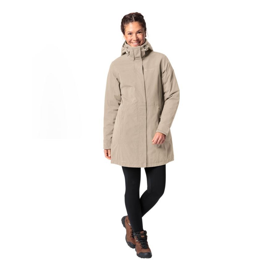 Skomer II wool parka women's