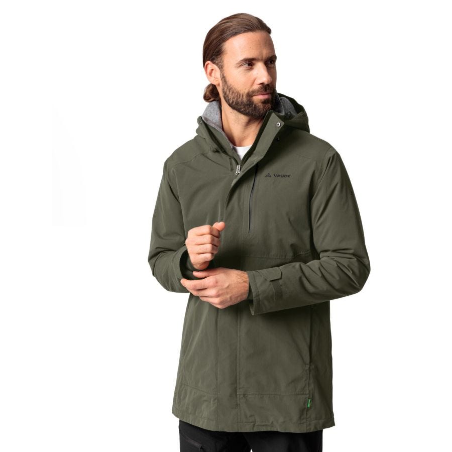 Idris II wool parka men s