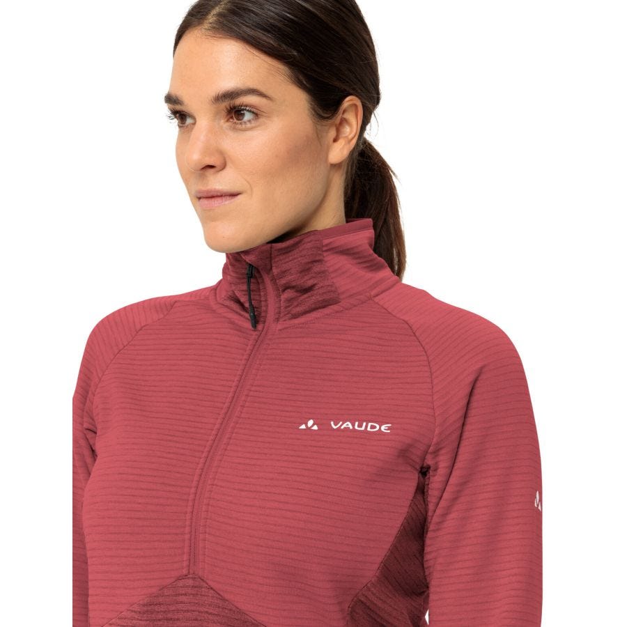 Larice veste polaire col zippe femme