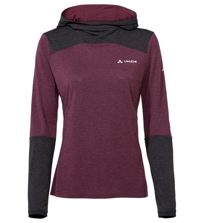 Tremalzo Langarm Hoodie T-Shirt Damen