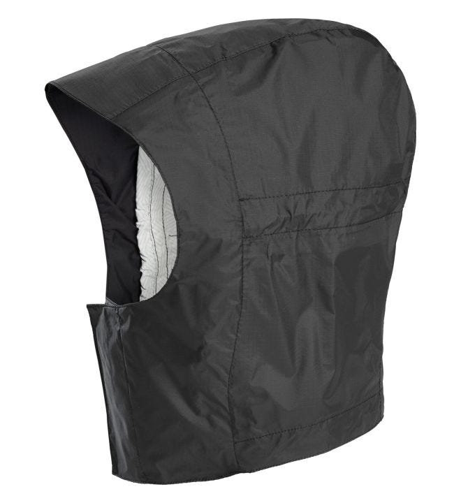 Drop rain jacket hood