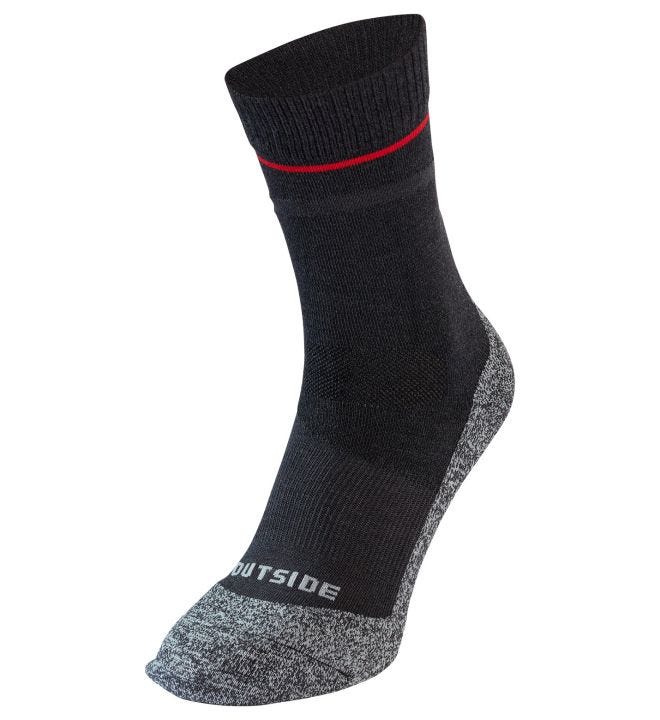 Short wool socks