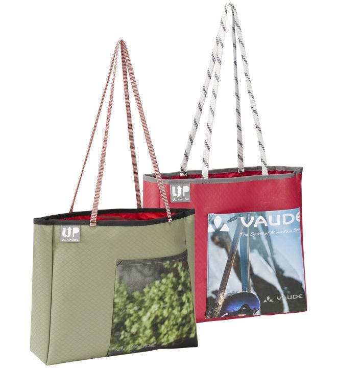 PremiumPack Upcycled Shopper, 13 Liters