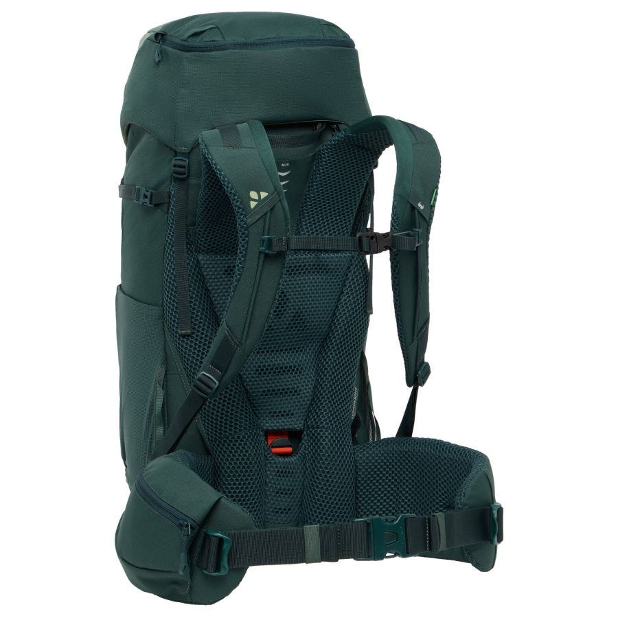 Asymmetric 38+8 trekking backpack women's