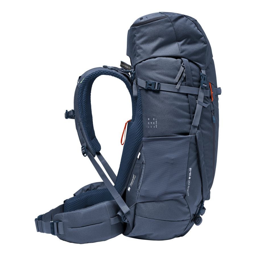 Astrum EVO 55+10 liters trekking backpack women's