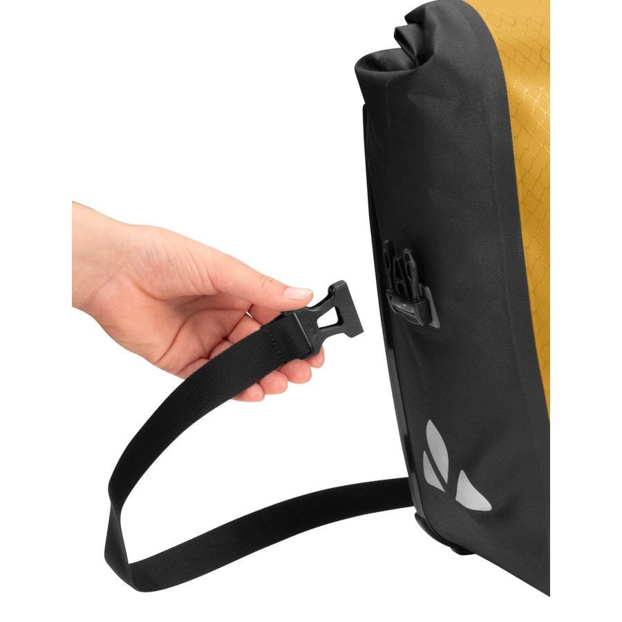 Aqua Front bike bags recycled main material