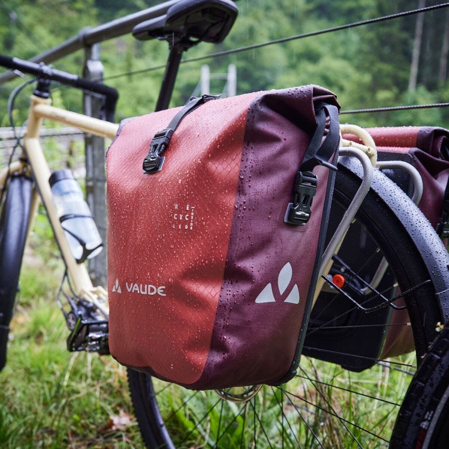 Recycled pannier bags clearance
