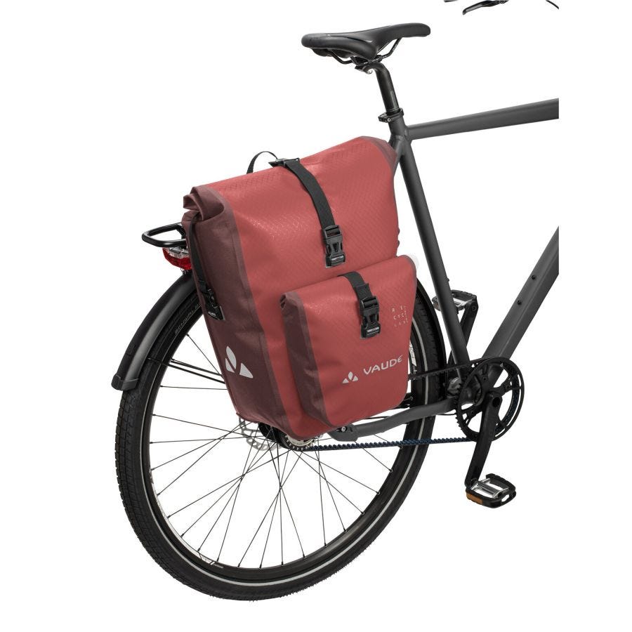 Aqua Back Plus bike bags, recycled main material