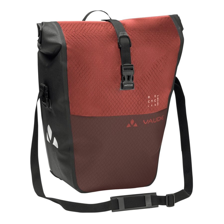 Aqua Back Color Single bike bag recycled main material