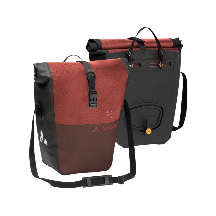 Aqua Back Color bike bags recycled main material